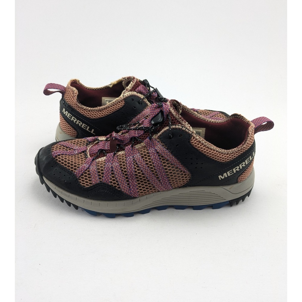 Womens Merrell Trail Multicolor Mesh Outdoor‎ Running Shoes J067732 Size 9.5
